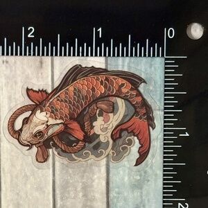 🌀10/$10🌀 Translucent Japanese Tattoo Art Reusable Waterproof Vinyl Sticker Dec